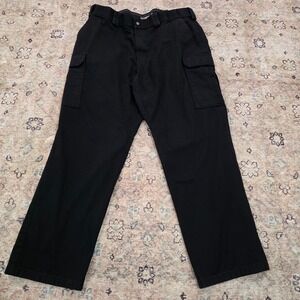 5.11‎ Tactical Cargo Pants Mens Size 40x30 Black Work Utility Casual Outdoor